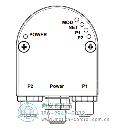 AC58-Profinet光电绝对值通用编码器-总线罩壳 - 西安德伍拓自动化传动系统有限公司
