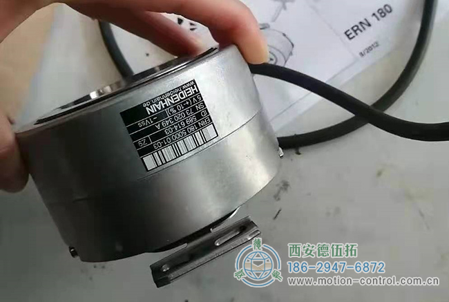 图为海德汉角度编码器 图为海德汉角度编码器