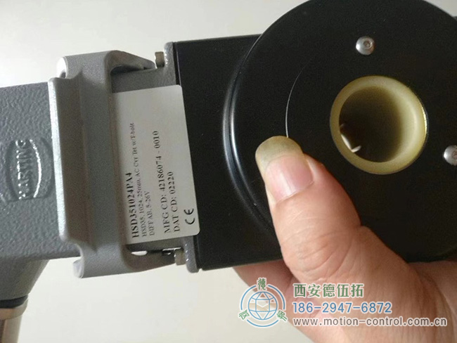 图为钢厂常用的NorthStar HSD351024PA4重载光电编码器照片